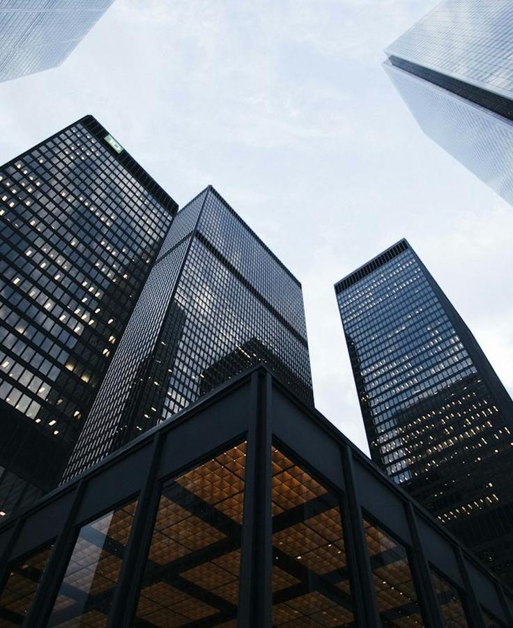 Corporate architectural tower